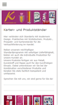 Mobile Screenshot of kartenregale.de